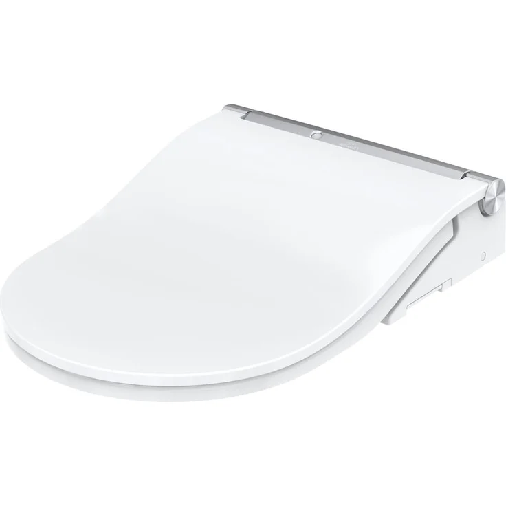 TOTO Washlet RW Dusch-WC, Silber mit Fernbedienung, EWATER+, Clean Case und Entkalkungsfunktion