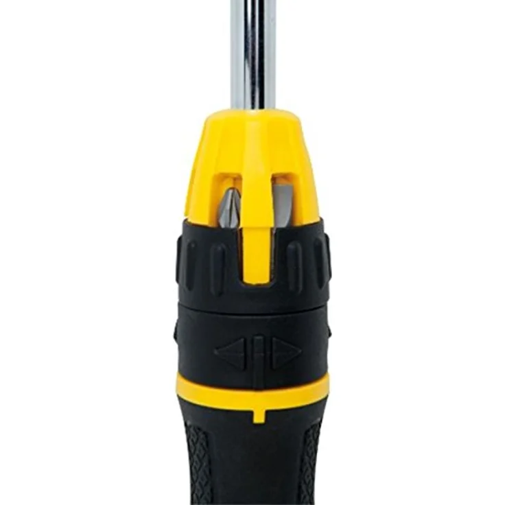 Stanley Multi-Bit Ratschenschraubendreher Set (20 teilig, SL-PH-TX-SQ-Steckschlüssel, mit Bithalter) STHT0-62574 – Bild 9