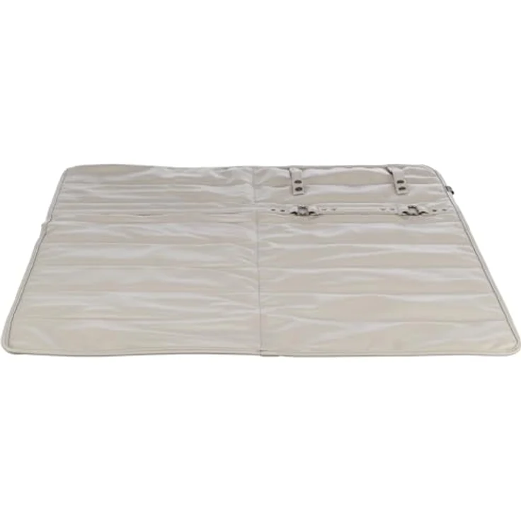 TRIXIE Reisedecke CityStyle für Hunde, 80 x 80 cm, beige - platzsparend, gemütlich, pflegeleicht mit abnehmbarem Tragegriff - 28230 – Bild 1