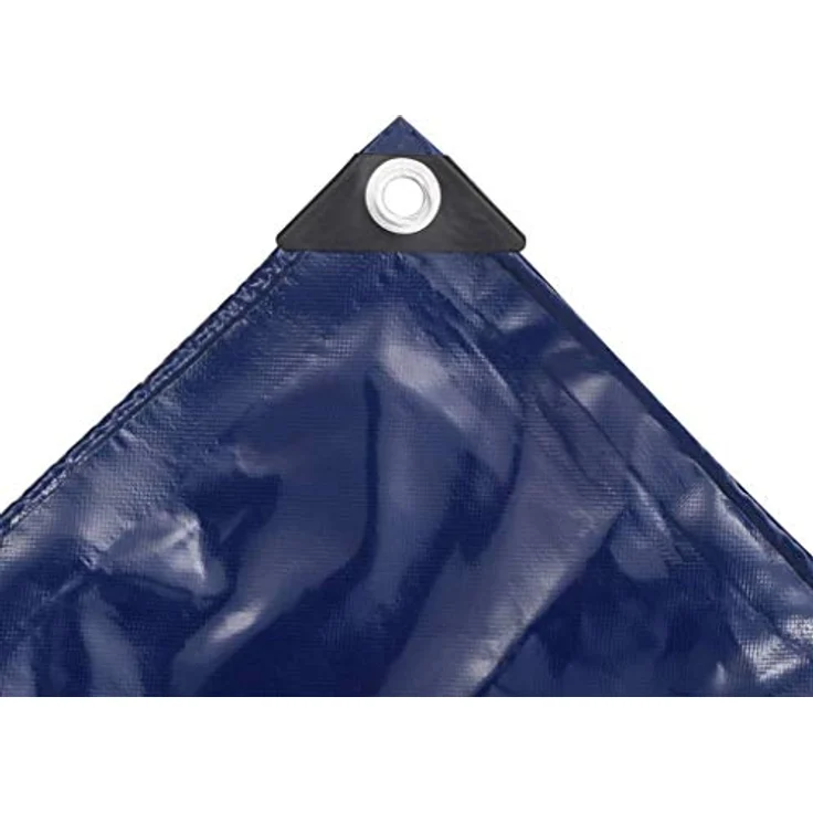 vidaXL Abdeckplane 650 g-m² 4x7 m Blau – Bild 6
