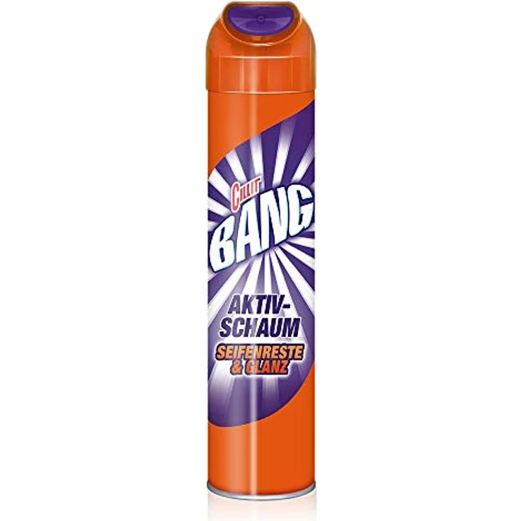 CILLIT BANG Aktivschaum Seifenreste & Glanz – Ultra effektiver Schaumreiniger für Dusche und Bad – Reinigung ohne Nachwischen – 3 x 600 ml – Bild 1