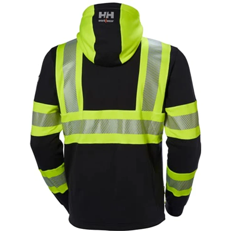 Helly Hansen Workwear ICU Arbeitsjacke mit reflektierenden Elementen, schwarz, Größe 3XL – Bild 2