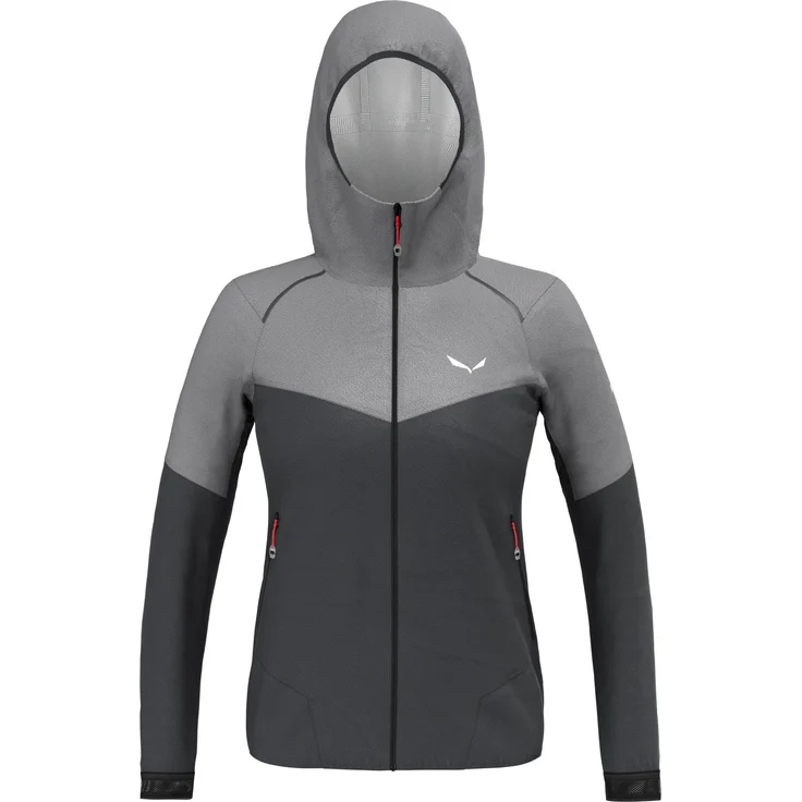 Salewa PEDROC PTX 2.5 W LIGHT JACKET, onyx/0540 - Wasser- und winddichte Regenjacke mit Kapuze