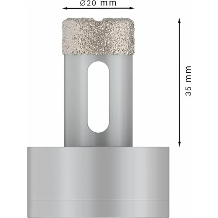 Bosch Accessories Diamant-Trockenbohrer X-LOCK, 20 mm für Hartkeramik, hohe Lebensdauer und schnelles Wechseln – Bild 3