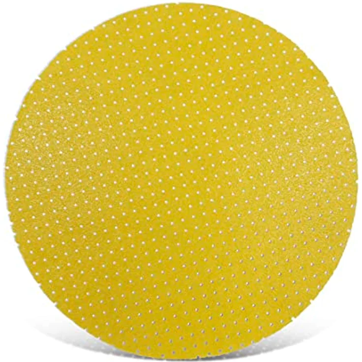 MENZER Ultrapad Klett-Schleifscheiben, 225 mm, f. Trockenbauschleifer, Weißes Edelkorund (25 Stk.) K180 – Bild 1
