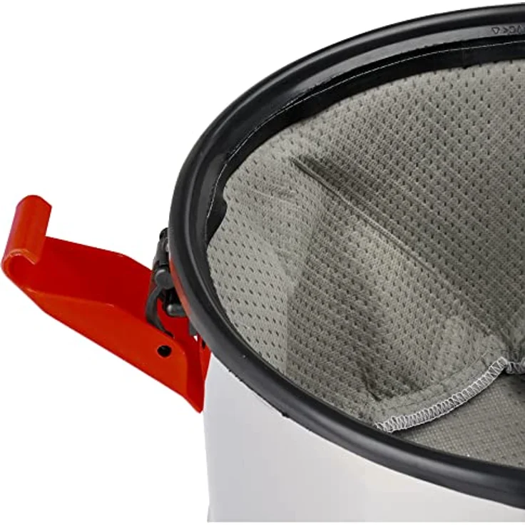 G3 Ferrari G90028 Fusto Red G9002802, Nass- und Trockensauger mit hoher Saugkraft 18 kPa, 20 Liter Fassungsvermögen, Edelstahl/Rot 1000 W – Bild 5