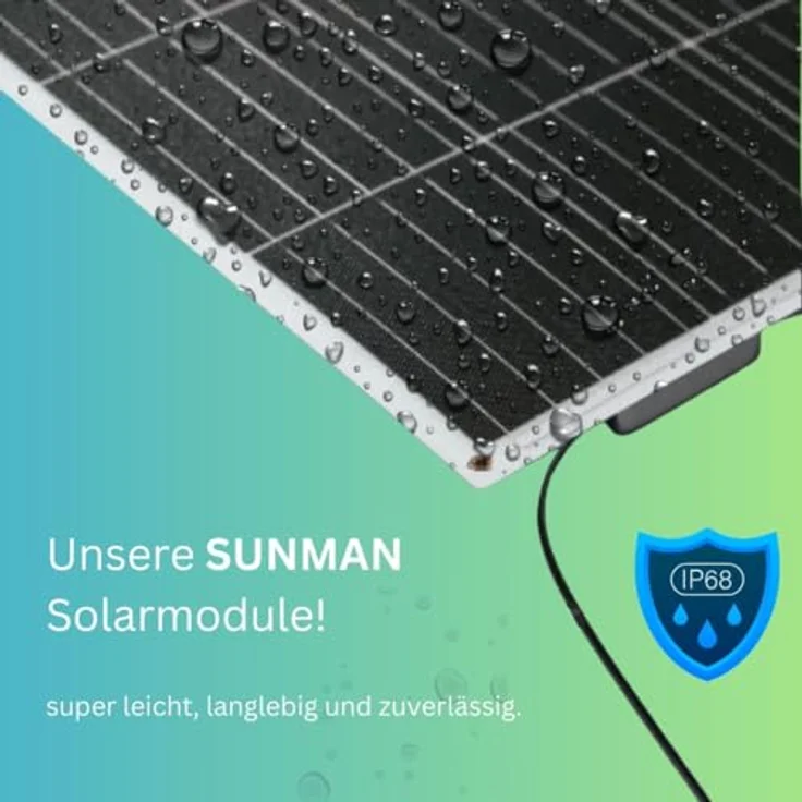 MyVoltaics MyUltraleicht Balkonkraftwerk 620 Watt | 2 Flexible Leichtmodule, Glasfrei, Genehmigungsfrei | PV-Anlagen und Balkonkraftwerke – Bild 2