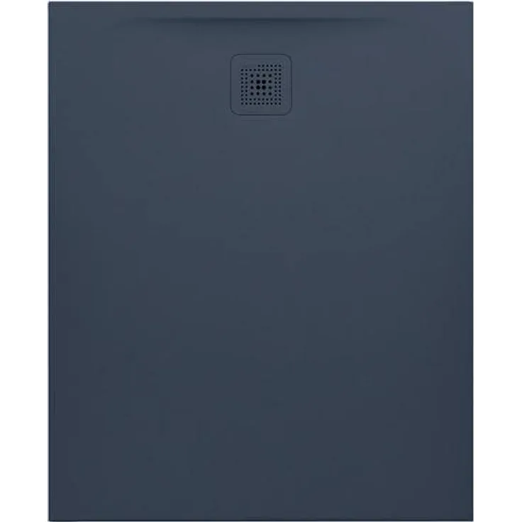 Laufen Badewanne Duschwanne PRO re-e Abl seitl ku S 1100x900x33mm anthr Mineralguss Null, matt marmorierte Oberfläche