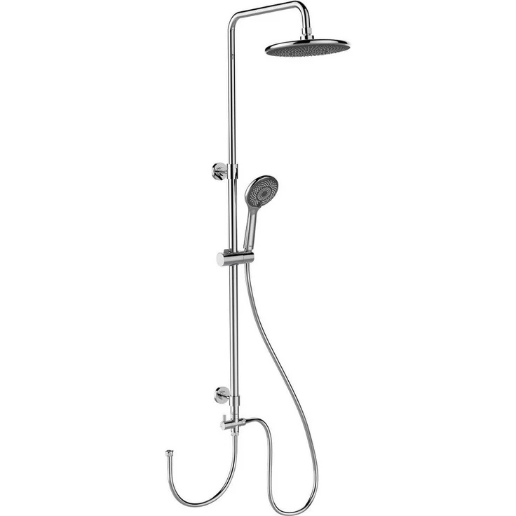 WENKO Duschsystem Watersaving, Wellness-Paradies mit Chromeffekt, wasser- und energiesparend – Bild 1