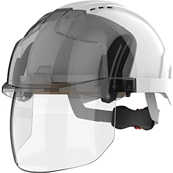Industrieschutzhelm EVO VISTAShield EN 397 belüftet Farbe weiß-Rauchglas - JSP – Bild 1