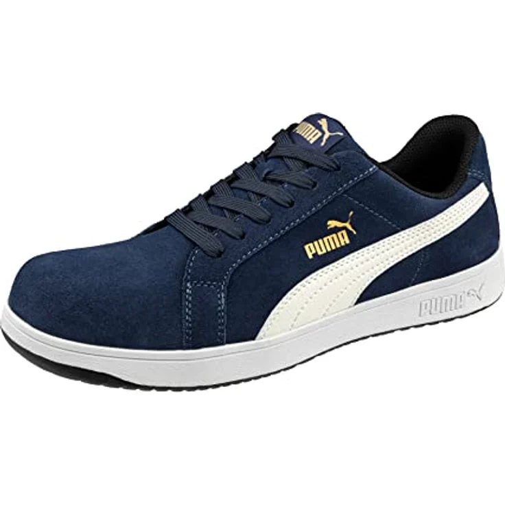 PUMA Safety Sicherheitsschuh HERITAGE, Velourleder, hitzebeständige Gummilaufsohle bis 300°C, Fiberglaskappe, FAP®-Durchtrittschutz – Bild 1