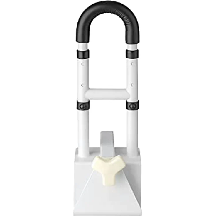 flexilife Premium Badewannen-Einstiegshilfe, bis 130 kg, individuell anpassbar, Farbe Weiß, ergonomisches Design, werkzeugfreie Montage – Bild 9