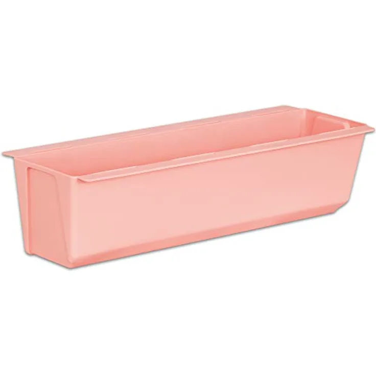 Geli Easy Pflanzgefäß für Europaletten Pflanztopf Rosa Pink Pastell Blumentopf Blumenkübel (37x14 cm)