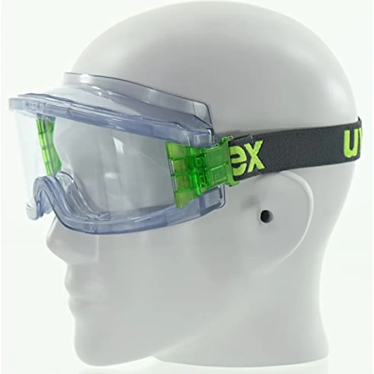 Uvex Ultravision Anti-Fog Schutzbrille - Transparent-Grau-Transparent – Bild 3