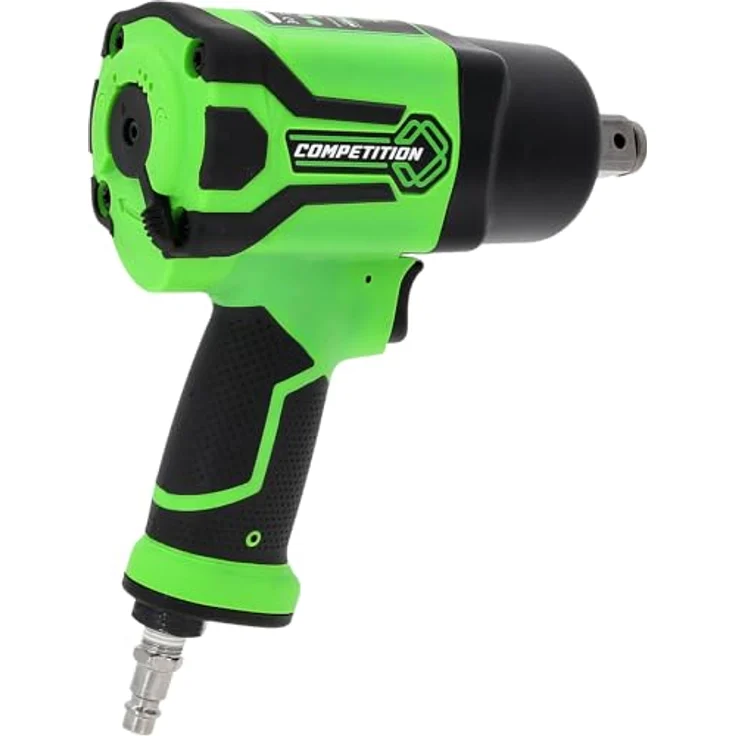 KS Tools 512.0035 COMPETITION 3/4" Hochleistungs-Druckluft-Schlagschrauber, 2.000Nm, ultraleichtes Aluminium-Gehäuse, silber – Bild 3