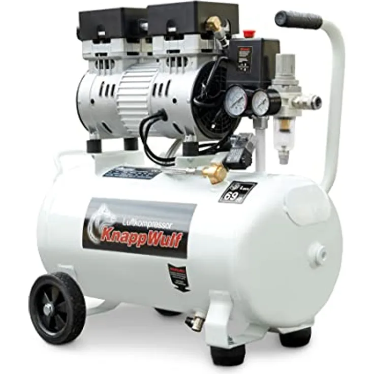 KnappWulf Kompressor "mucksmäuschenstill" Modell KW1024 Airbrush 69dB