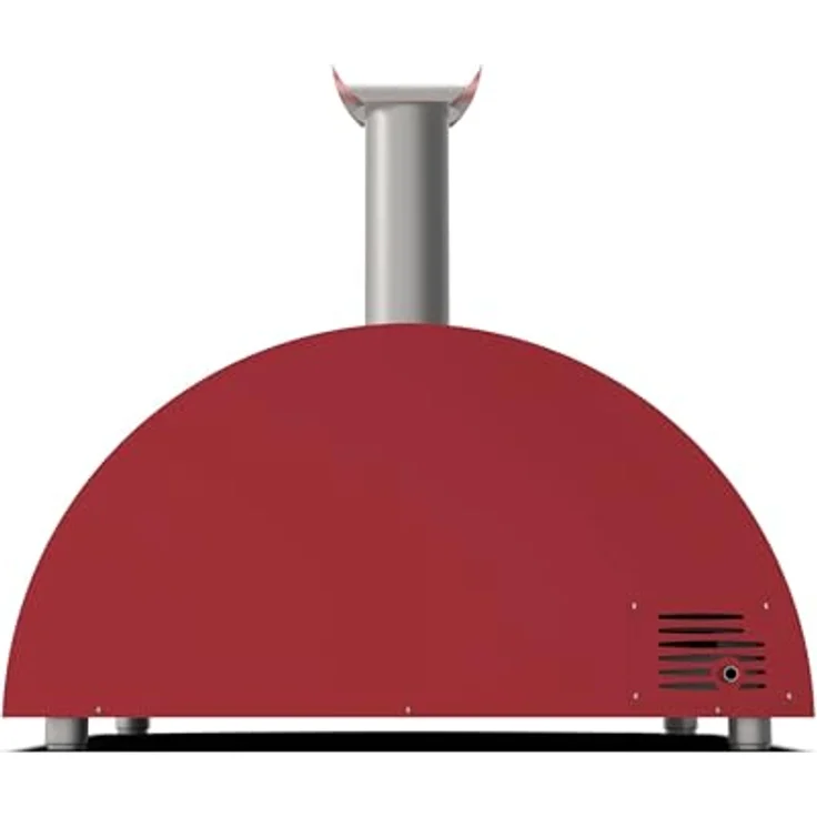 Alfa Forni MODERNO 5 Pizze Gas Pizzaofen, Antik Rot, 500°C in 30 Minuten, Heat Genius-Technologie, für 5 Pizzen, Edelstahlgehäuse – Bild 5