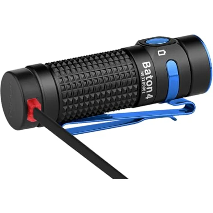 Olight Baton 4 Taschenlampe (6.30 cm, 1300 lm, Schwarz) – Bild 5