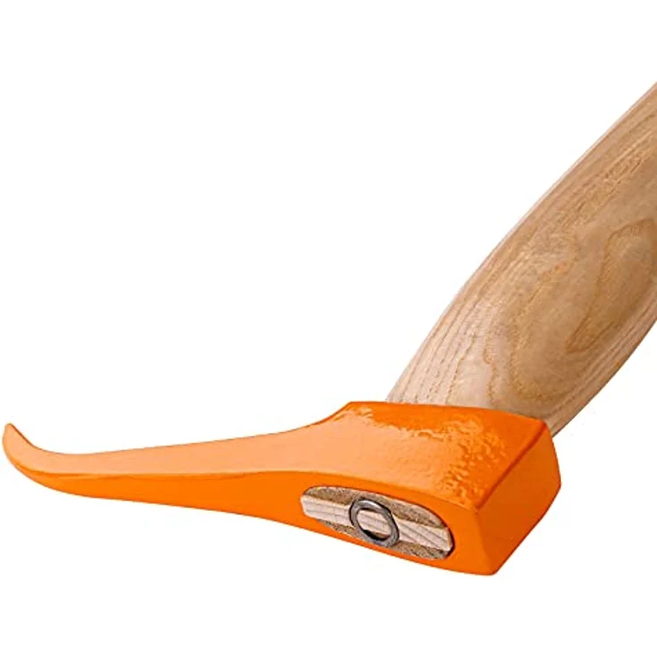 Canad Sappi 38cm | KFW Zulassung | Eschenstiel Antirutschlackierung | 800g | Griffende Signal Orange – Bild 3
