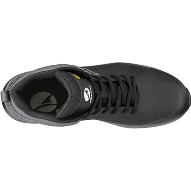 Albatros VIGOR 2 IMPULSE BLACK MID S3S ESD FO HRO SR Sicherheitsschuh, grau, Größe 39, rutschfeste Gummisohle, atmungsaktives Fußbett, metallfreier Durchtrittschutz – Bild 3