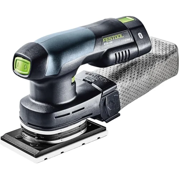 Festool Akku-Rutscher RTSC 400 3,0 I-Set, kabelloser Exzenterschleifer mit 18 V bürstenlosem Motor und 3,0 Ah Akku, ergonomisch und leicht – Bild 2