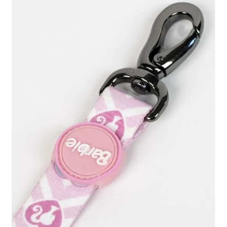 Cerda Hunde-Halsband Barbie, M Größe, verstellbar, robustes Polyester mit Metallclip – Bild 7