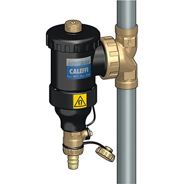 Caleffi Schlammabscheider Dirtmag mit Magnet, aus Technopolymer 3-4 545305 Bewässerungszubehör – Bild 3