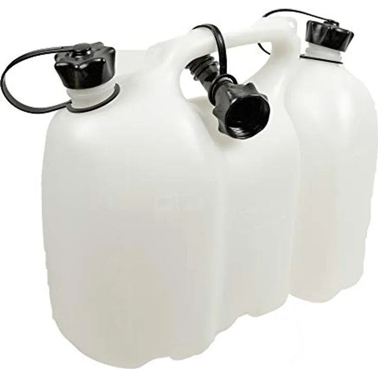 Oregon Kombi-Kanister für Kraftstoff und Kettenöl, 6L + 3L, Transparent