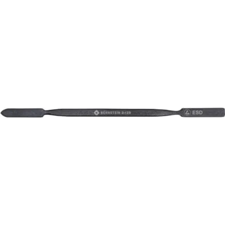 Bernstein Tools for Electronics 2-123 ESD-Hebelwerkzeug Spudger, Metall mit ableitfähiger schwarzer Beschichtung