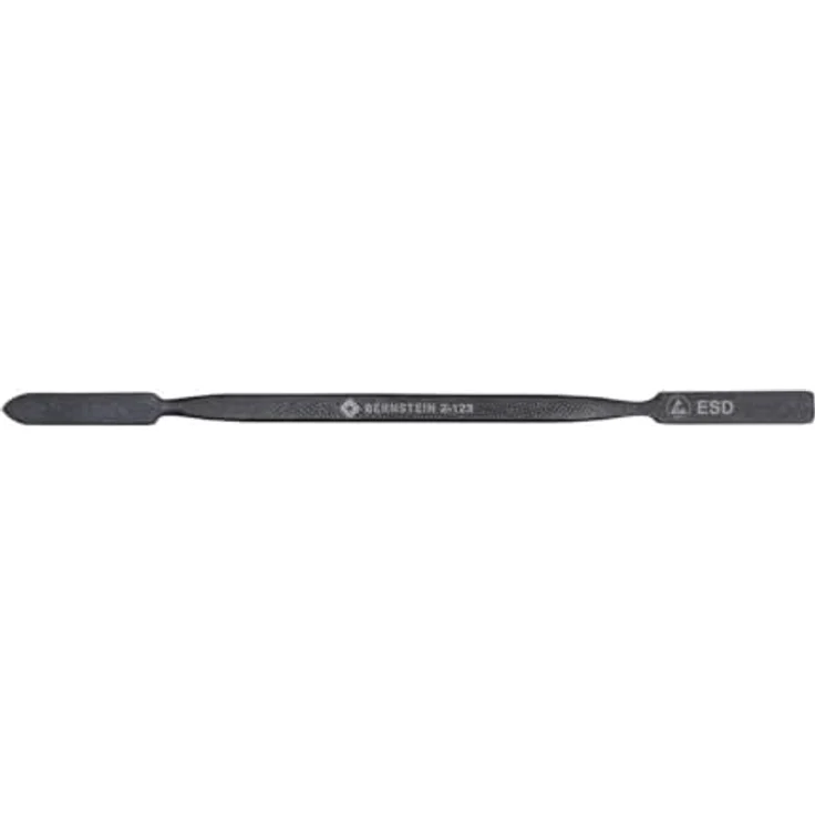 Bernstein Tools for Electronics 2-123 ESD-Hebelwerkzeug Spudger, Metall mit ableitfähiger schwarzer Beschichtung – Bild 1