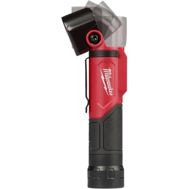 Milwaukee Syskan L4 PWL-301, USB Taschenlampe mit schwenkbarem Kopf, langlebig, schwarz – Bild 3