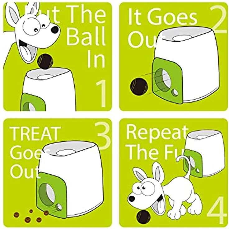 AFP AFPH03201 Hundespielzeug Interactive Fetch'N Treat – Bild 3