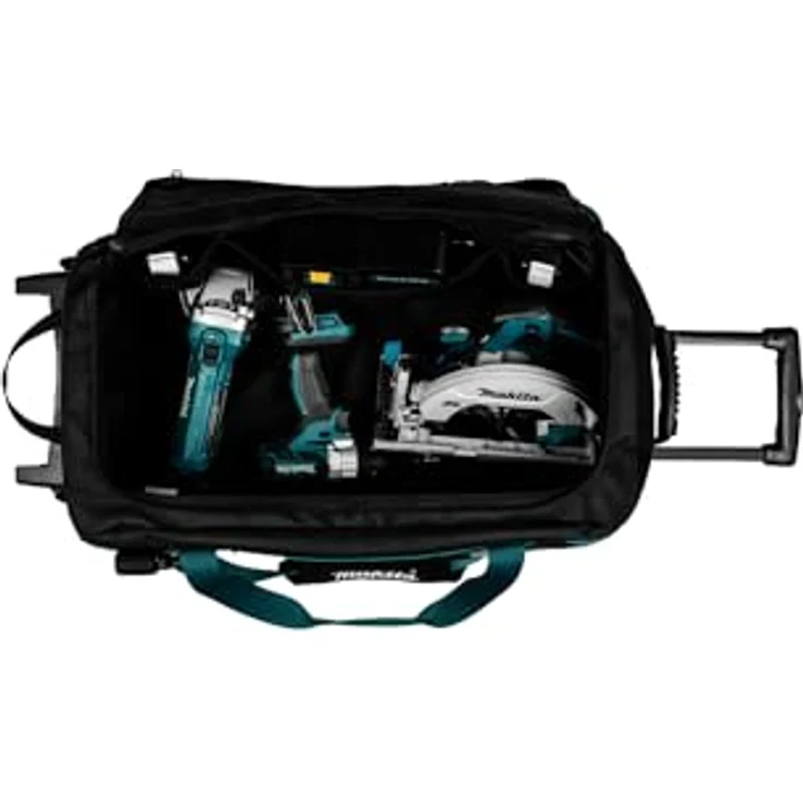 Makita E-12712 Ultimate Heavy Weight Trolley Werkzeugtasche, strapazierfähiges Material, wasserabweisend, schwarz – Bild 8