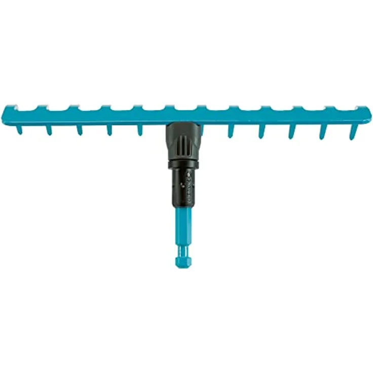 GARDENA combisystem-Rechen: Praktische Harke mit 12 Zinken, ideales Gartenzubehör zum Rechen, Unkrautentfernen und zur Bodenbearbeitung, Arbeitsbreite 30 cm, passend zu allen cs-Stielen (3177-20) – Bild 4