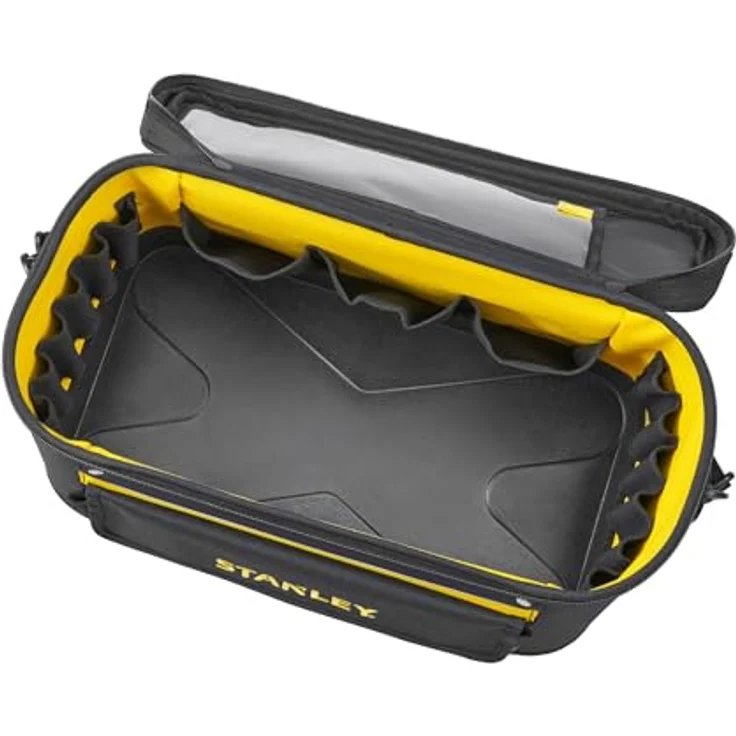 Stanley Werkzeugtasche (mit Dokumentenfach, 600 Denier Nylon, Kunststoffboden, verstellbarer Schultergurt) 1-96-193 – Bild 3