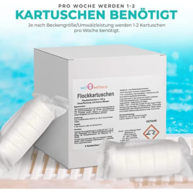 well2wellness Flockkartuschen 1,0 kg – Bild 6