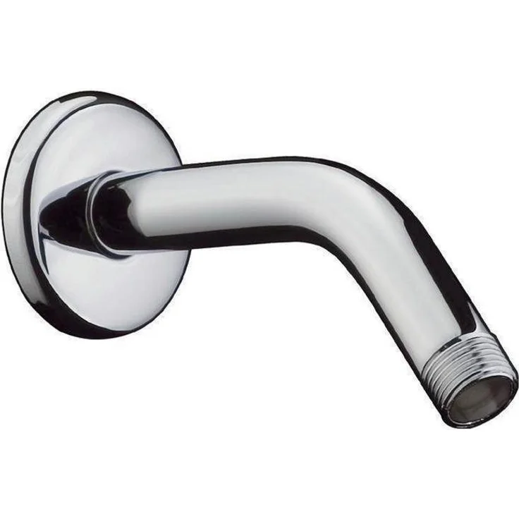hansgrohe Brausehalter HG Brausearm DN 15 128mm, 45Grad, chrom, Wandmontage, G 1/2″ Anschlussgewinde – Bild 1
