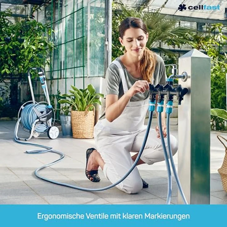 Cellfast Zweiwege-Verteiler Ergo 53-220 Bewässerungszubehör – Bild 7