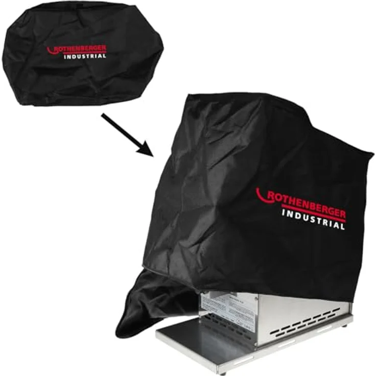 ROTHENBERGER Industrial THERMO ROASTER TO GO, Gasgrill mit 3 x Multigas-Kartuschen und patentierter Front-Thermo-Klappe für Sousvide-Garen – Bild 2
