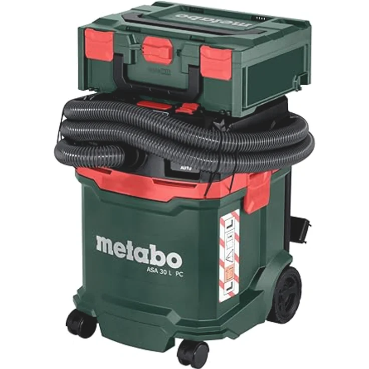 metabo Nass-Trocken-Sauger mit integrierter Filterabreinigung und gewerblicher Zulassung, 30 Liter Behälter - blau - Preisvergleich – Bild 6