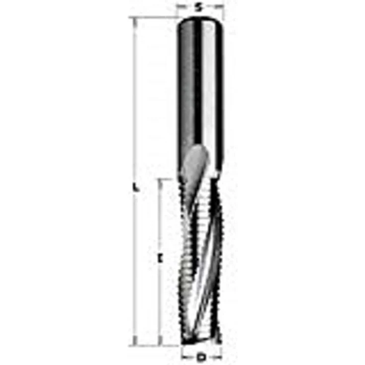 CMT ORANGE TOOLS VHM Schrumpffräser Z3+R POS RE D=8x32mm, 3 positive Spiralschneiden, für CNC und Handoberfräsen