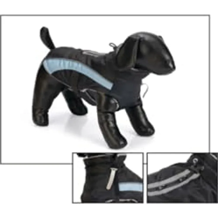 Beeztees Hundemantel Saby (XL, wasserfest, reflektierender Streifen), Hundebekleidung