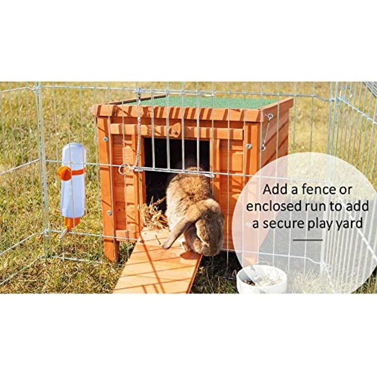 ''Natura'' Kleintierhaus f. Kaninchen, 42x43x51 cm – Bild 4