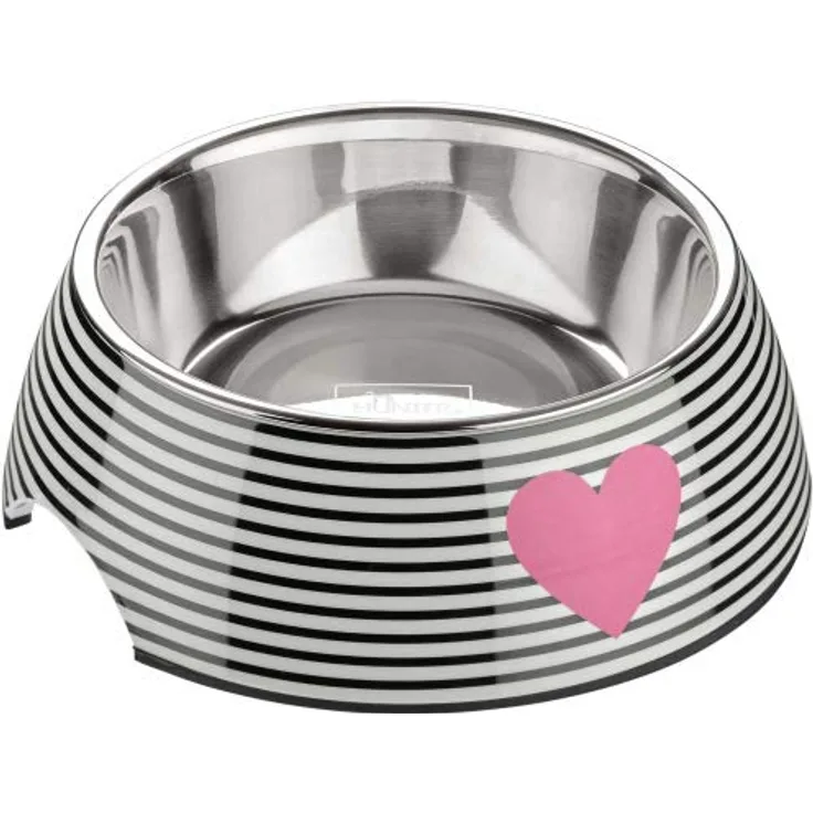 HUNTER BIRI Melamin-Napf, mit Edelstahlnapf, 160 ml