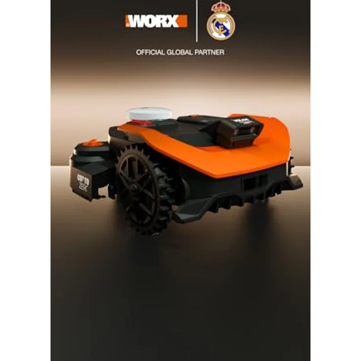 Worx Mähroboter 'Landroid Vision Cloud WR318E', RTK Cloud Positionierung, für Rasenflächen bis 1800 m², KI-gestützte Kartierung, V-SLAM-Technologie, schnitthöhenverstellbar – Bild 2