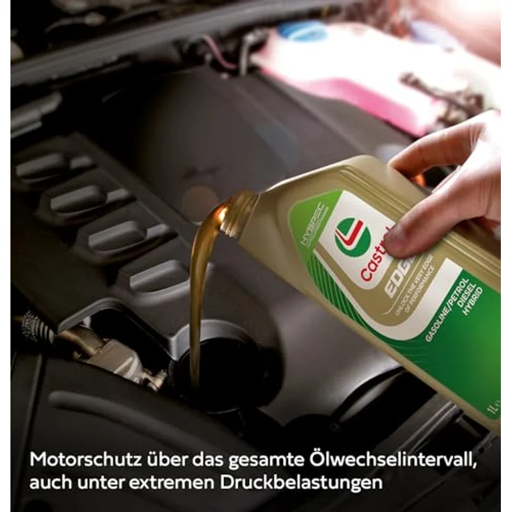 Castrol Motoröl EDGE 10W-60 Supercar, Hochleistungs-Motoröl auf Basis Synthesetechnologie, 1L – Bild 6