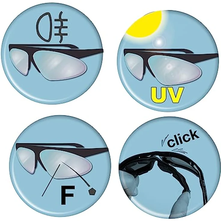 Beta 7093BC Transparente Schutzbrille, Sicherheitsbrille (kratzfester Augenschutz für die Werkstatt, gepolsterte Arbeitsschutzbrille, Rundumschutz, Gläser aus transparentem Polycarbonat), Schwarz – Bild 4