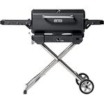 Masterbuilt® Tragbarer Holzkohlegrill und Smoker mit Wagen