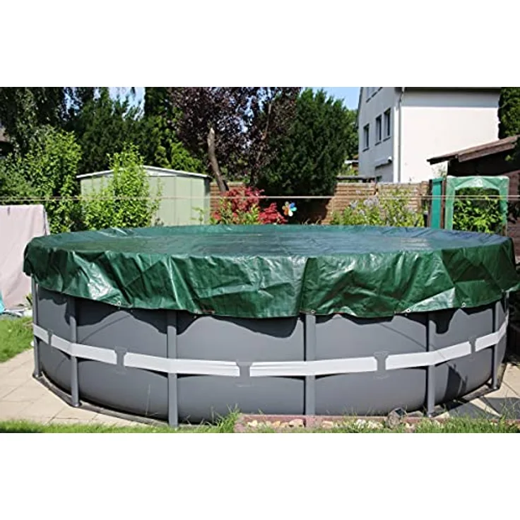 Sommer- & Winter-Abdeckplane für runde Pools 4,5-4,6 m