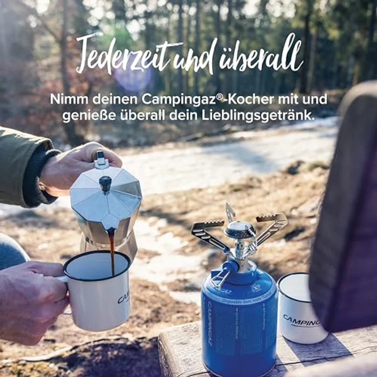 Campingaz Campingkocher Camping Connect, Gaskocher mit 1.25 kW Leistung und Easy Clic Connect, blau-silber – Bild 6